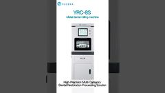 Nowy start maszyny do frasowania zębów YRC-8S.60,000 obr./min Szybkie i precyzyjne frezowanie dla efektywnych przepływów pracy