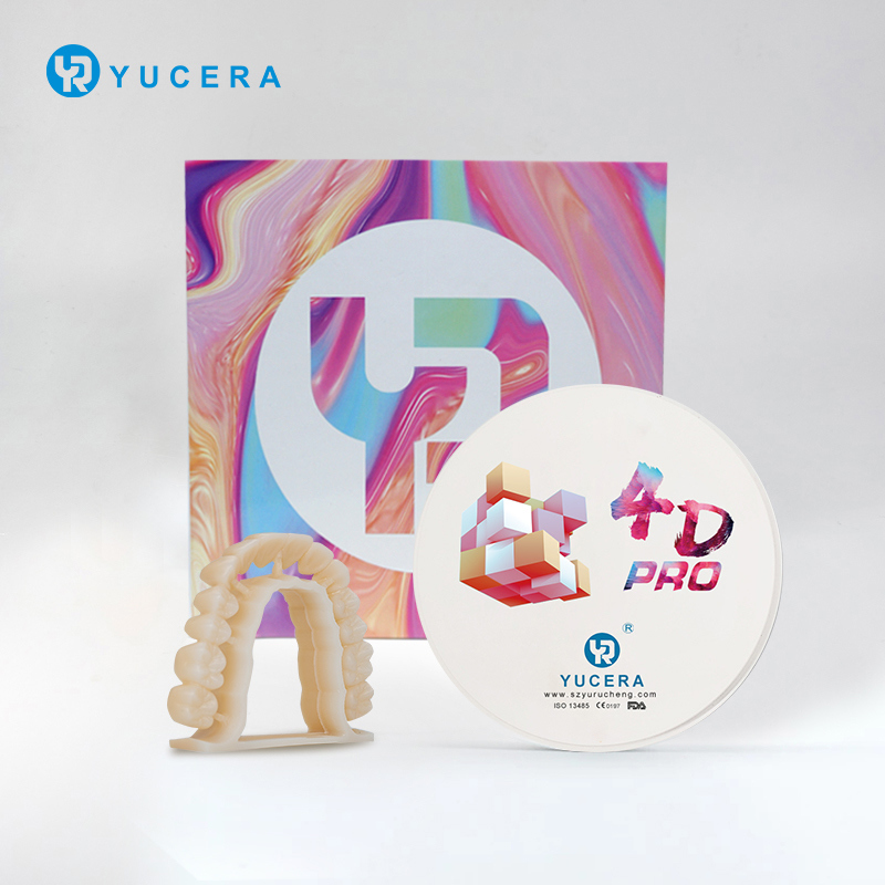 Yucera Dental Zirconia Electric Dental Consumables Cad Lab B1 Color Dental Zirconia Block