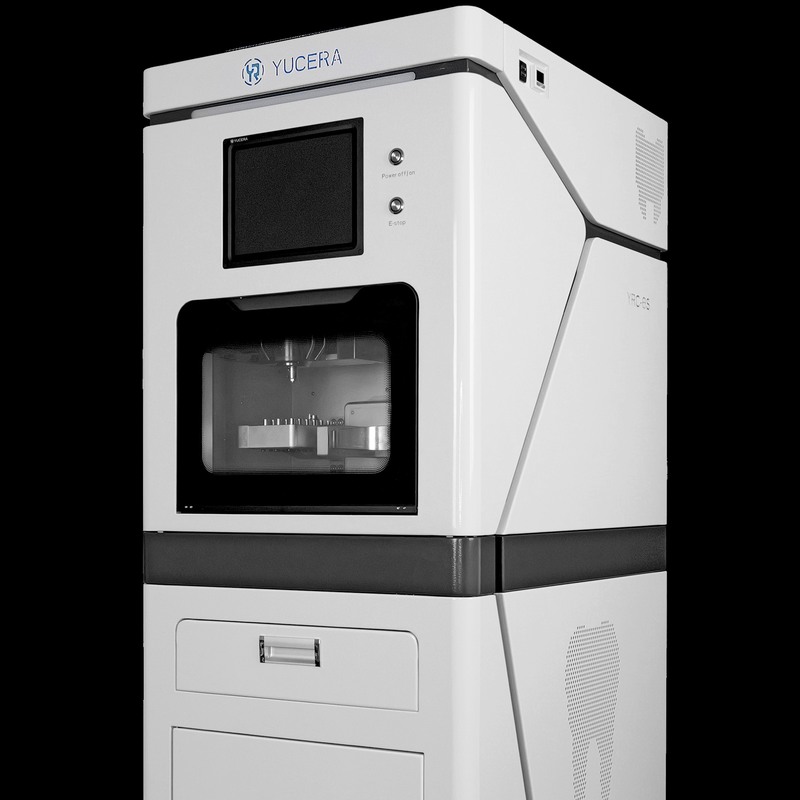 YUCERA YRC-8S  5 Axis Wet Milling Machine  Dental Cad/cam System Milling Machine for Premil Emax Titanium Processing Machine
