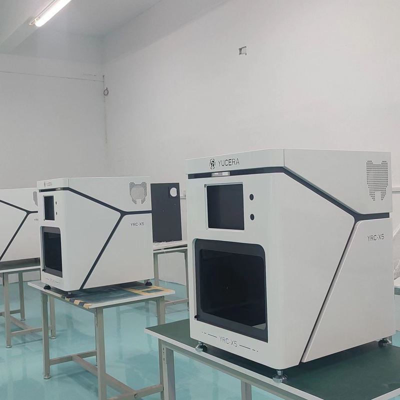 Sprzęt CAD CAM do stomatologii Yucera 5-osiowa frezarka do laboratorium dentystycznego YRC-5X