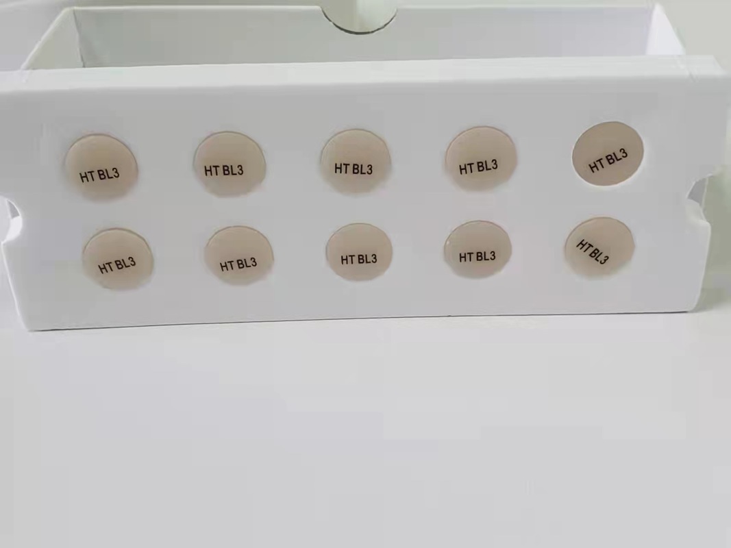 Wysokiej jakości Yucera Dental Lab Litowo-dwukrzemianowe Wlewki Prasowane do Laboratorium Dentystycznego