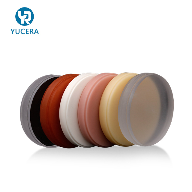 YUCERA 98mm Dental PMMA Milling Block A1 A2 A3 Clear Pmma Milling Discs
