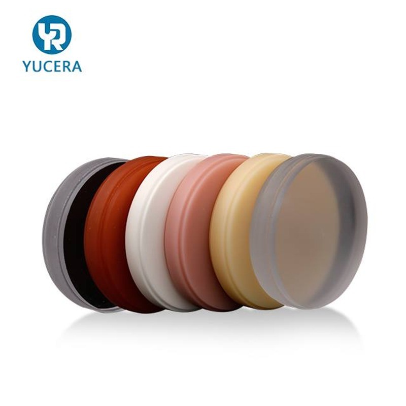 13mm 16mm 20mm A-D Shades Multilayer PMMA Block AG System for Long-term Temporary Restorations