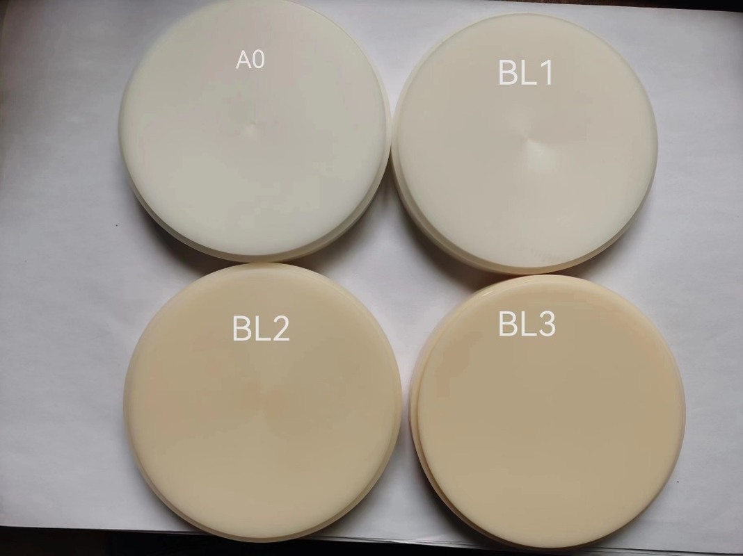 Yucera PMMA Wielowarstwowy 98mm Materiały Dentystyczne Produkty CAD CAM PMMA Disc