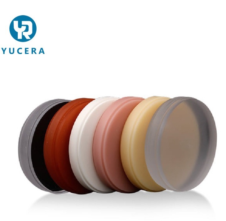 Yucera Dental Materials PMMA Blok dentystyczny do odbudowy estetycznej System piórowy, wysoka wydajność