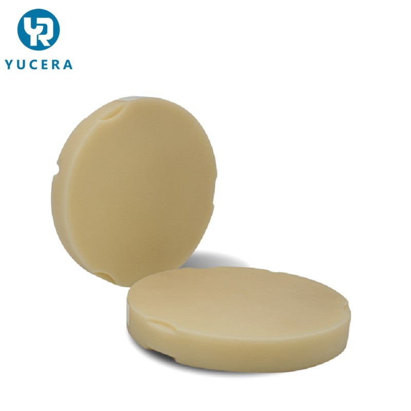 Yucera Cad Cam Dental Milling Jednowarstwowy PMMA Blank Dental Acetal Acrylic Resin do Protez