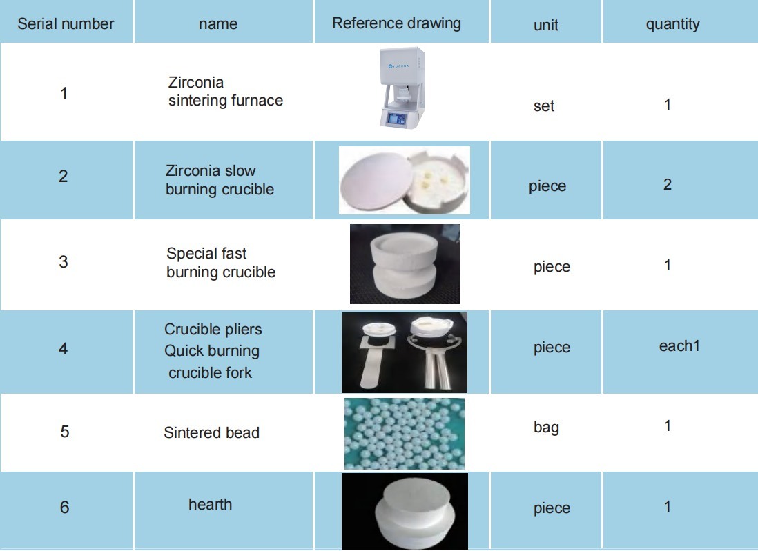 Najlepsza cena YUCERA F10+ Piec do spiekania tlenku cyrkonu Piekarnik do spiekania Sprzęt laboratoryjny dla laboratoriów dentystycznych