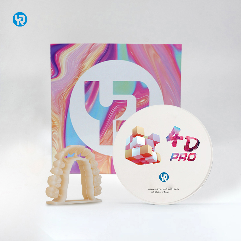 Bloki cyrkonowe YR 98mm Shade 4D Pro Sztuczne zęby do protez do frezowania i spiekania w stomatologii