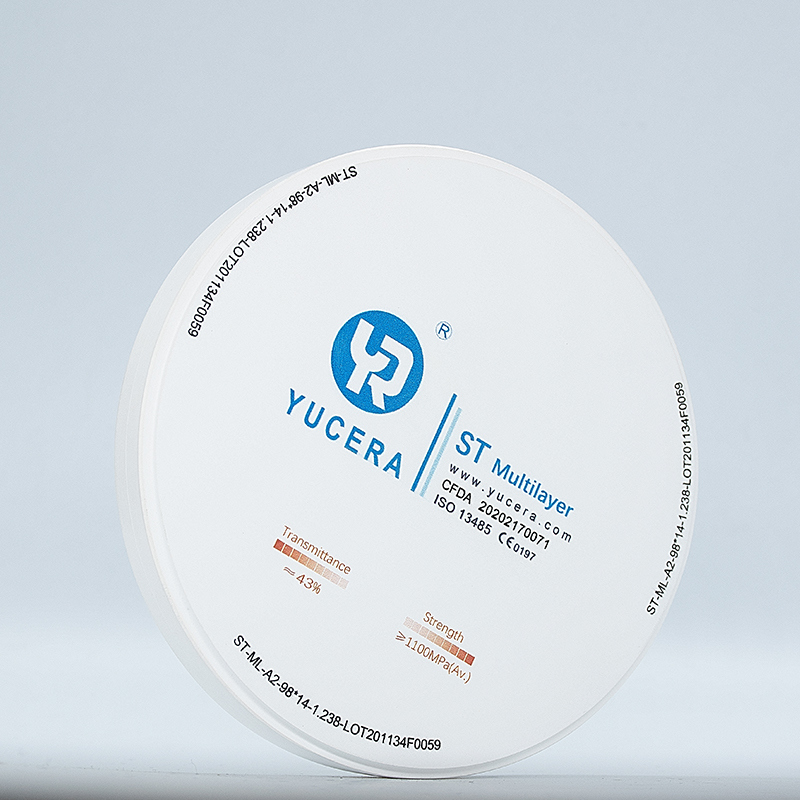 Bloki cyrkonu dentystycznego Yucera ST - Wybór premium do odbudowy zębów i użytku laboratoryjnego
