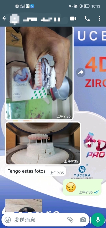 Blok cyrkonowy Yucera 4D Pro dla profesjonalnych laboratoriów dentystycznych, z dostępnymi wieloma specyfikacjami, gwarantowana jakość